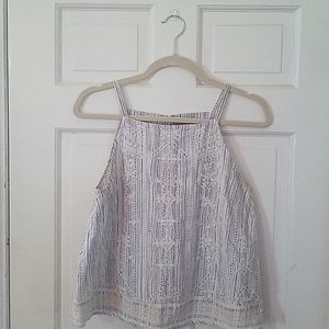 Anthopologie Embroidered Camisole/Strappy tank